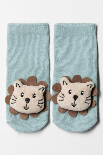 2-pack Lion Novelty Sock Sage