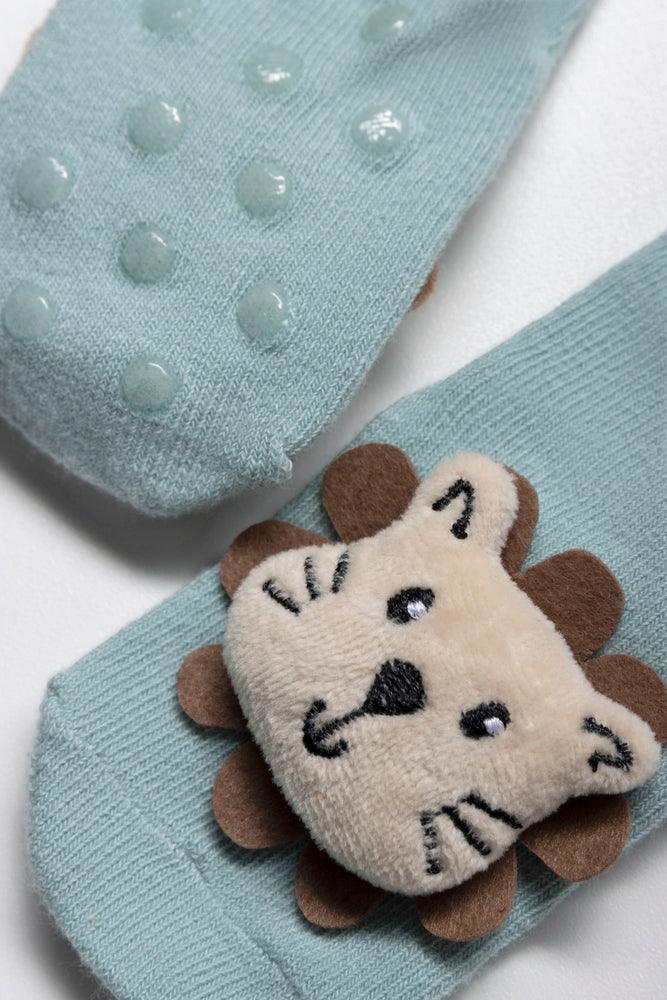 2-pack Lion Novelty Sock Sage
