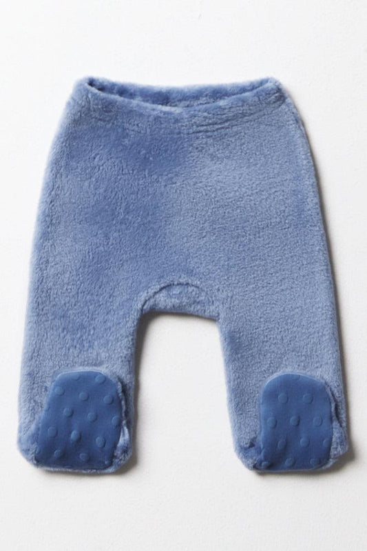 Fleece legging blauw
