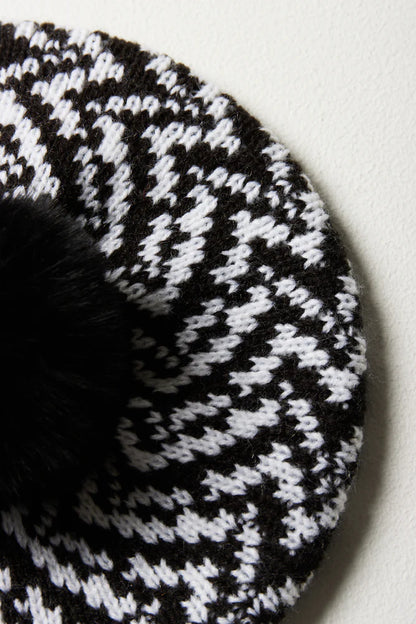 Baret & Wanten Set Zwart