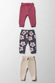 3-pack Flower Trackpants Multi