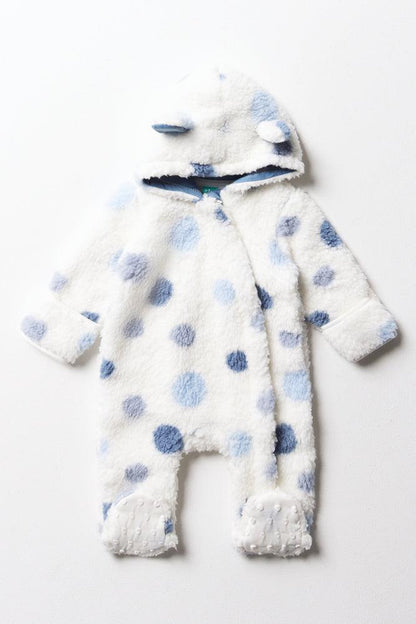 Spot Sherpa Babygrow Blue