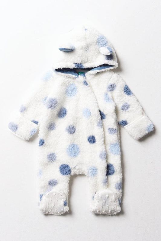 Spot Sherpa Babygrow Blue
