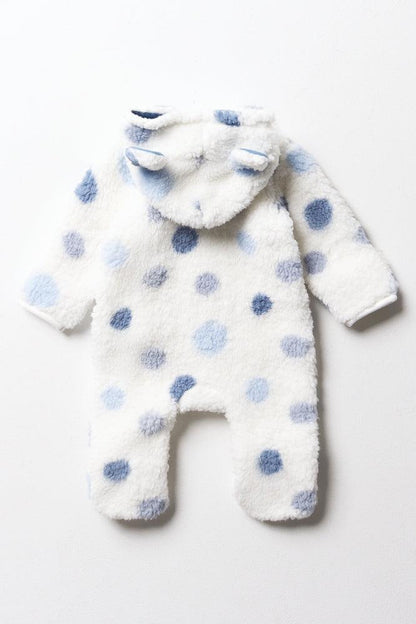 Spot Sherpa Babygrow Blue