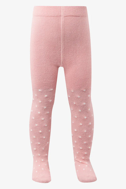 2-pack Spot Jacquard panty's roze en grijs