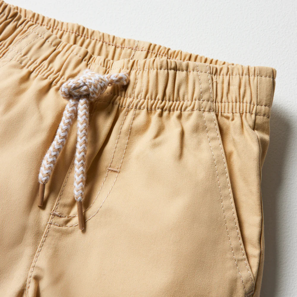 2-pack Cars Shorts Groen & Naturel