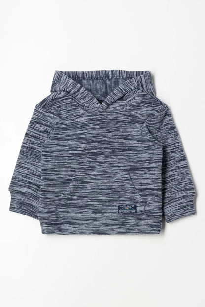Bluza z kapturem granatowa