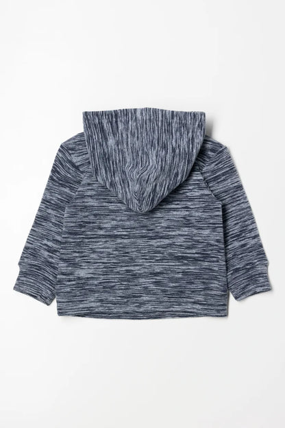 Bluza z kapturem granatowa