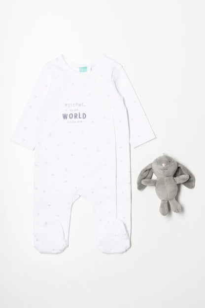 Star Babypakje Met Speelgoed Wit