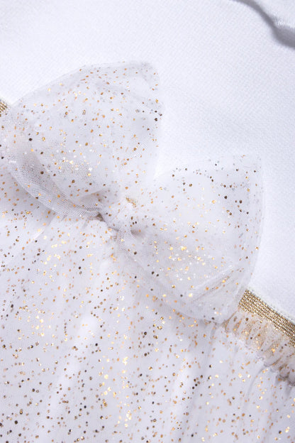 Tiered Dress White