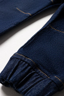 Jogger Denim Jeans Donkerblauw