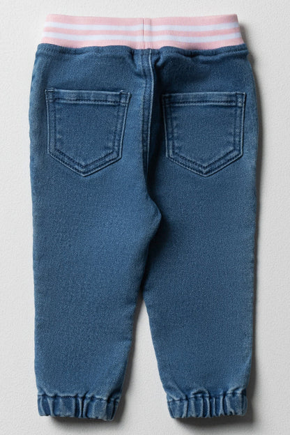 Jogger Denim Jeans Blauw