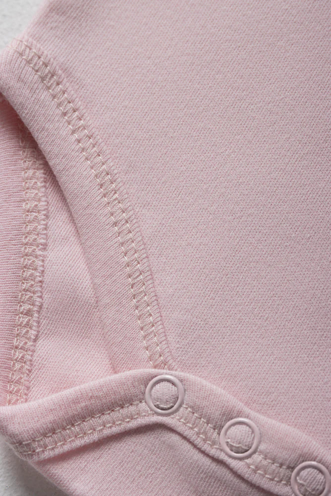 Short Sleeve Girl Body Vest Pink