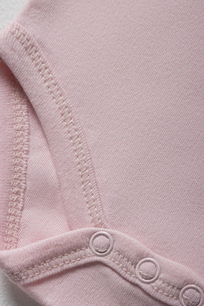 Short Sleeve Girl Body Vest Pink