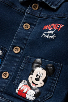Mickey Mouse & Friends Denimjack Donkerblauw