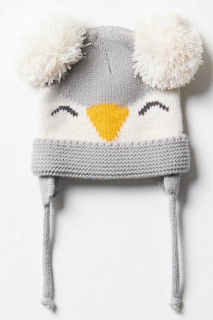 Penguin Beanie Grijs