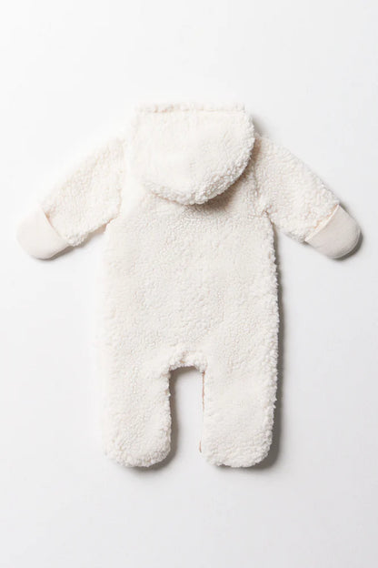 Star Sherpa Babygrow Blue