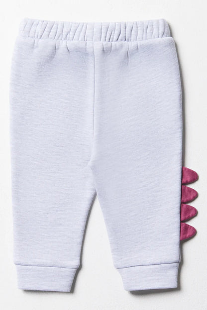 Fleece Unicorn Trainingsbroek Grijs