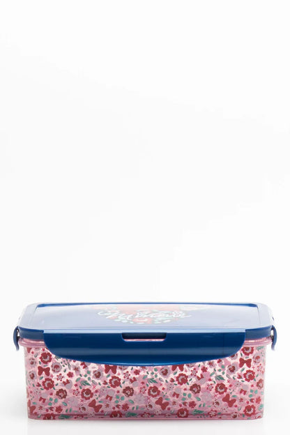 Rechthoekige Clip Lunchbox Blauw