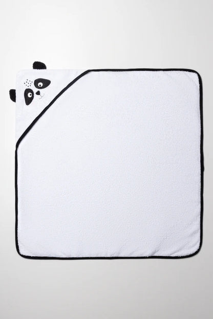 2-delige Panda Handdoekenset Wit