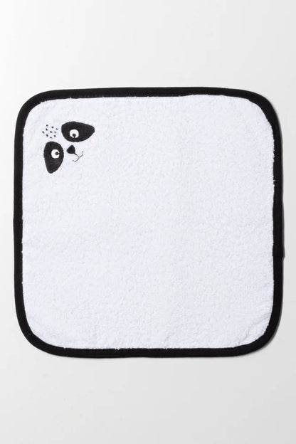 2-delige Panda Handdoekenset Wit