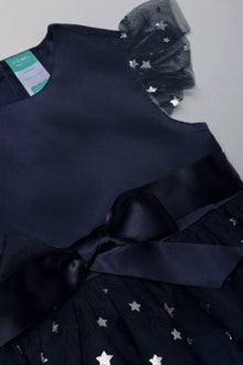 Granatowa sukienka tutu