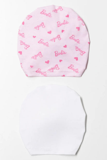 Zestaw 2 turbanów Barbie w kolorze różowym