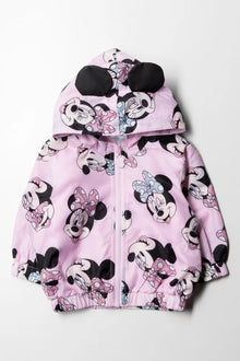 Minnie Mouse Windjack Roze
