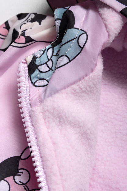 Minnie Mouse Windjack Roze