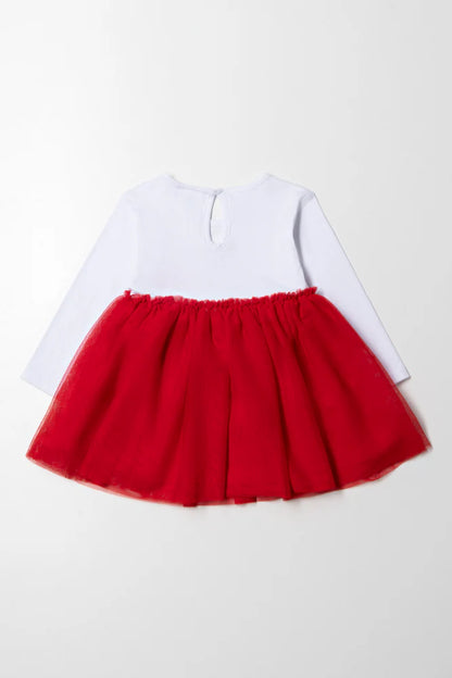 Minnie Mouse Dress White