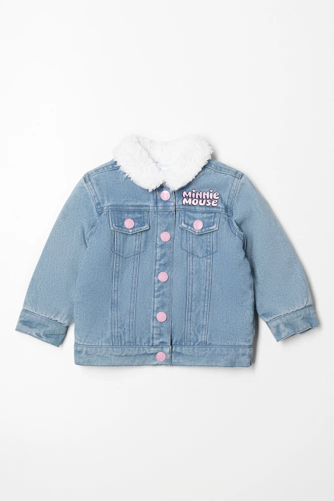 Minnie Mouse Denim Jacket Blue