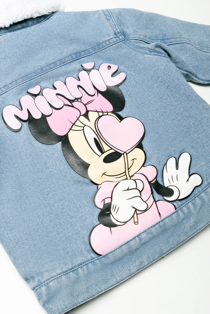 Minnie Mouse Denim Jacket Blue