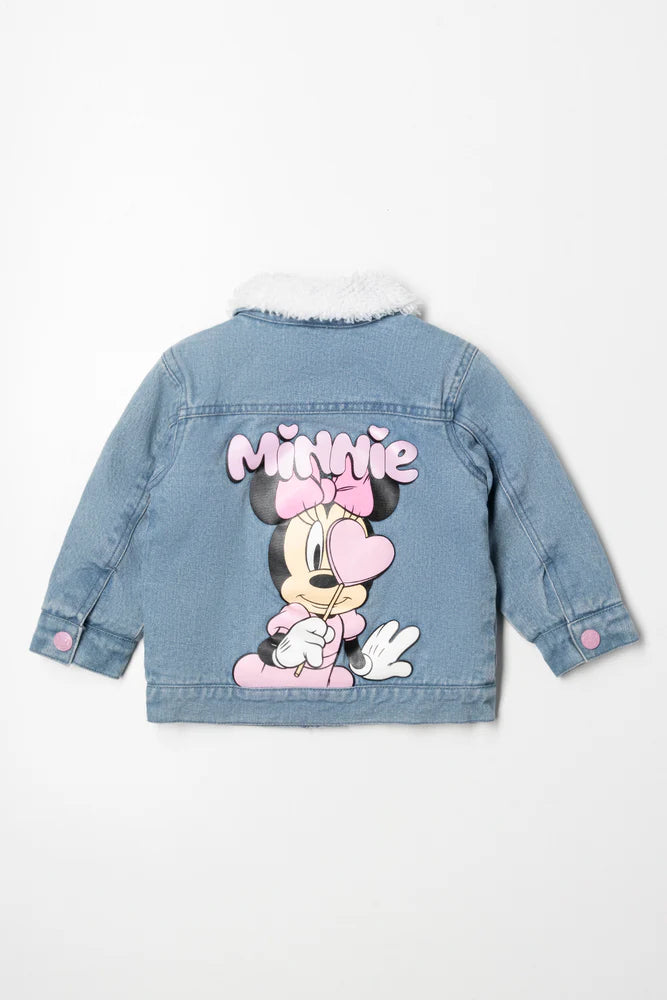 Minnie Mouse Denim Jacket Blue