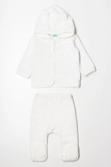 Jacket And Legging Set White