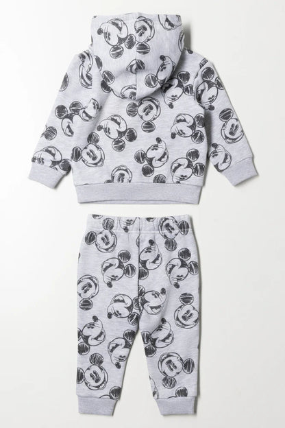 Mickey Mouse Tracksuit Grey
