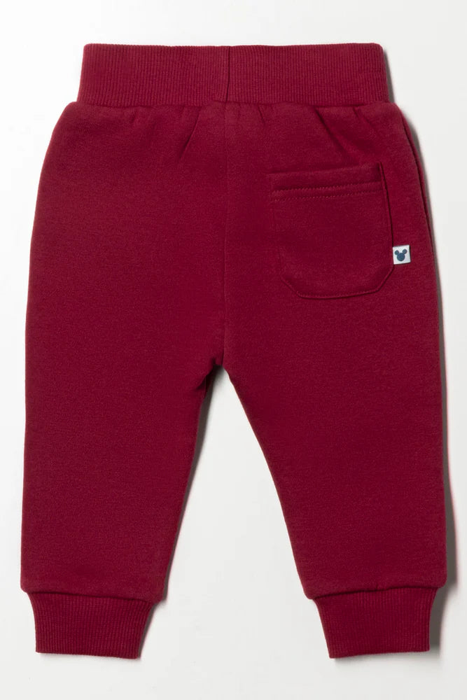 Mickey Mouse Trackpants Red