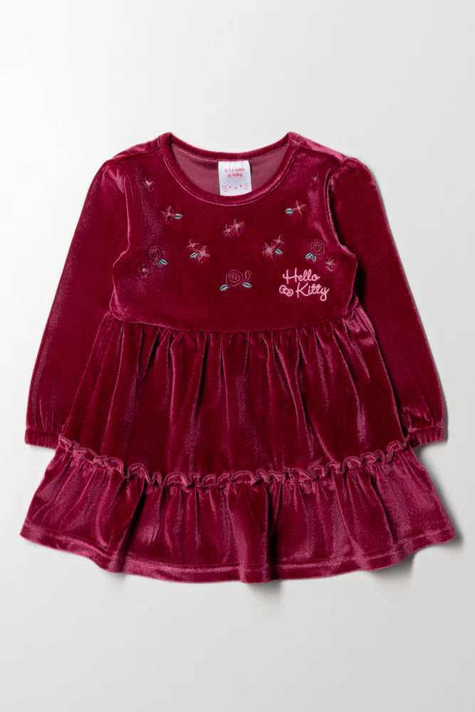 Sukienka Hello Kitty w kolorze czerwonym