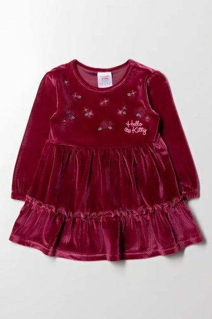 Sukienka Hello Kitty w kolorze czerwonym