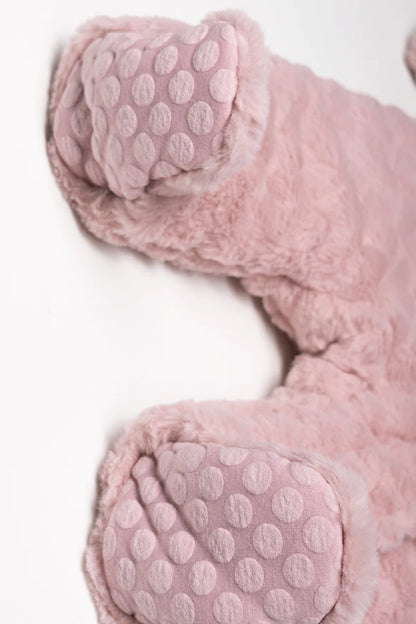 Fur Babygrow Light Pink