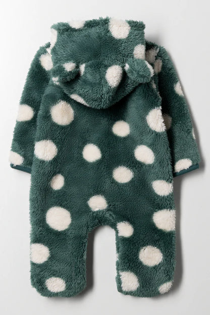 Spot Babygrow Green