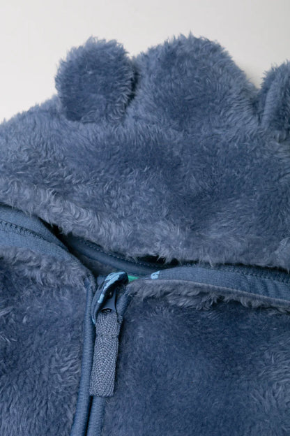 Fleece Babygrow Blue