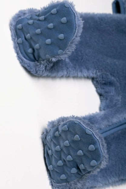 Fleece Babygrow Blue