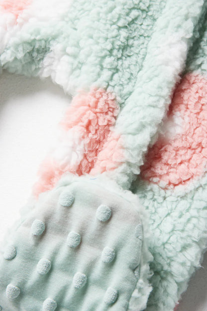 Flower Sherpa Babygrow Green