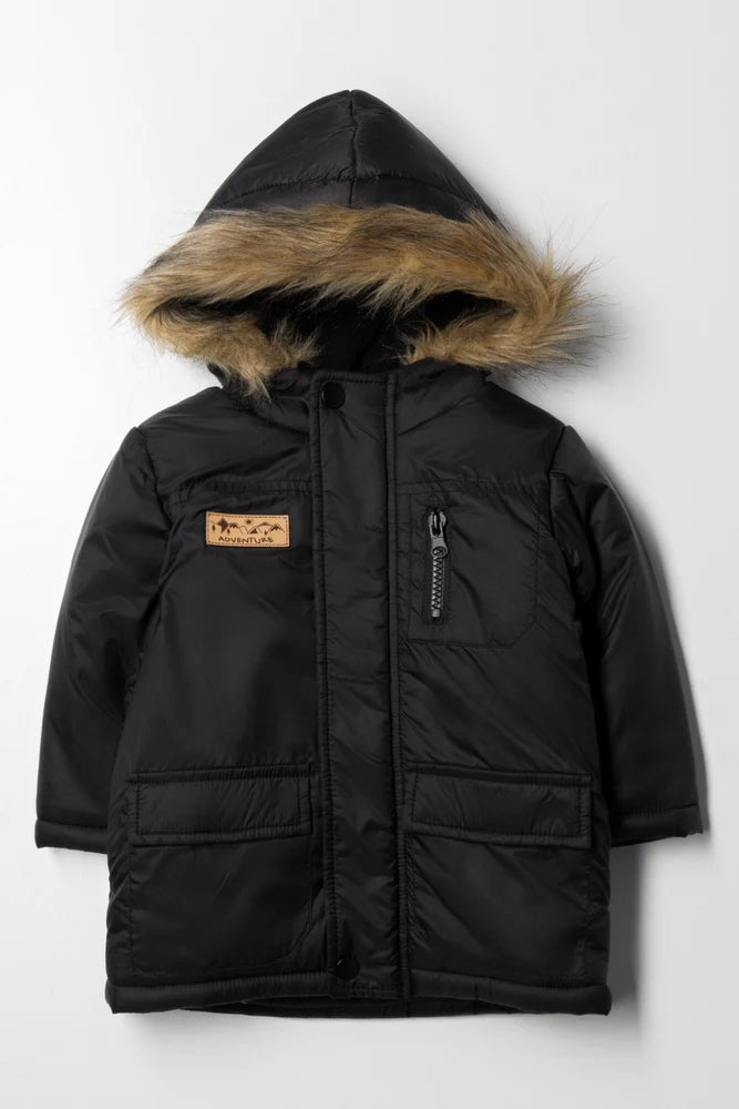 Parka Jas Zwart