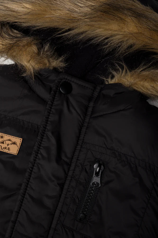 Parka Jas Zwart