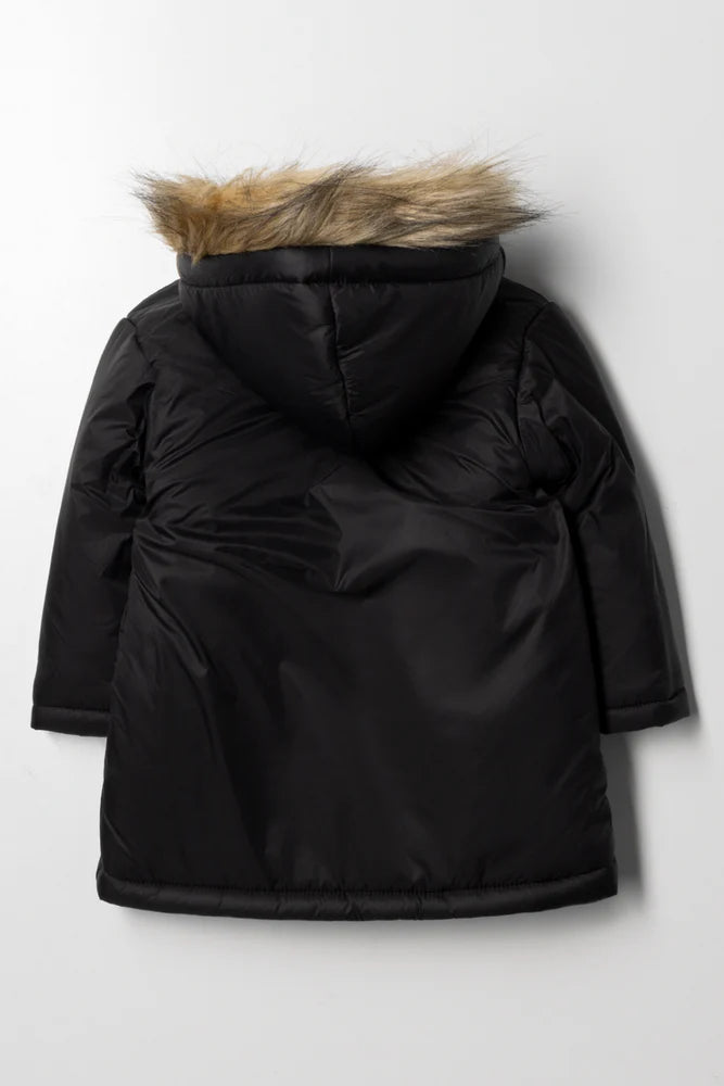 Parka Jas Zwart