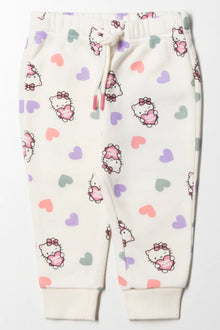 Hello Kitty Trainingsbroek Crème
