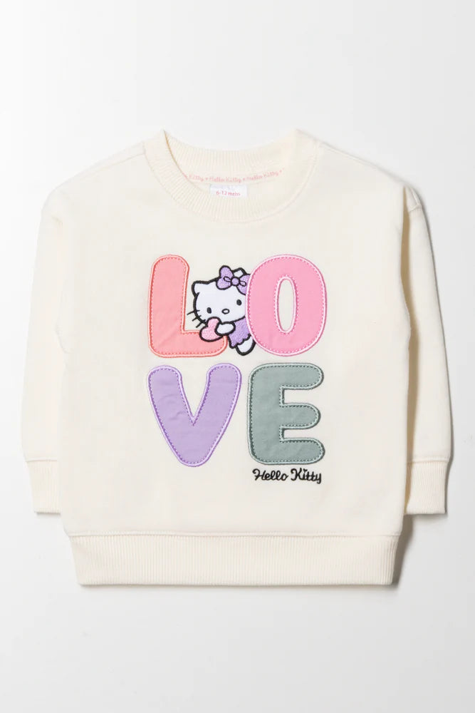 Hello Kitty Tracktop Crème