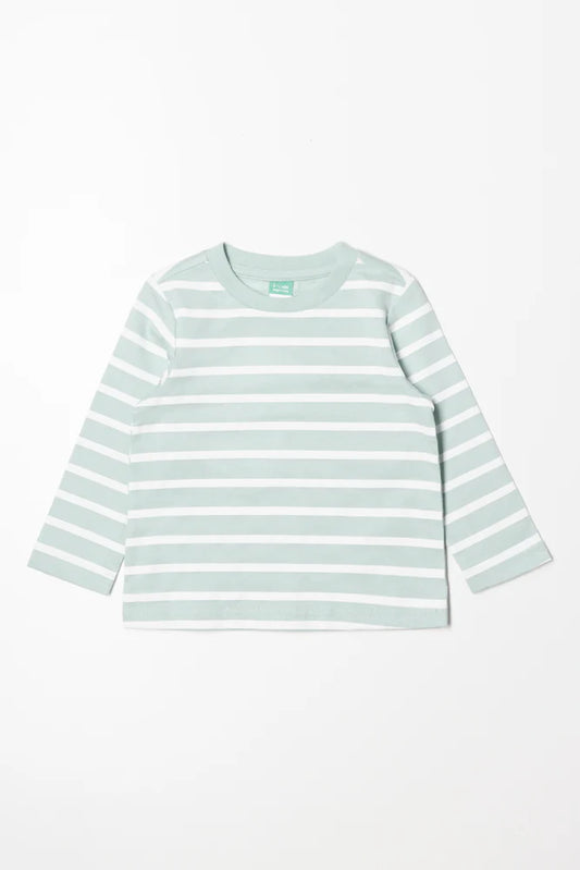 Stripe Long Sleeve T-Shirt Green