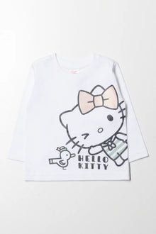 Koszulka Hello Kitty biała